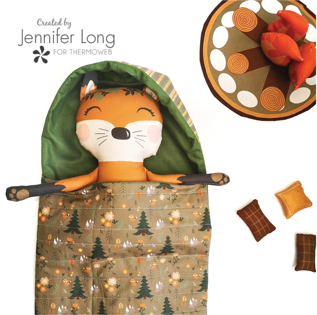 Forest Friends Tent with HeatnBond Craft Fusible Interfacing