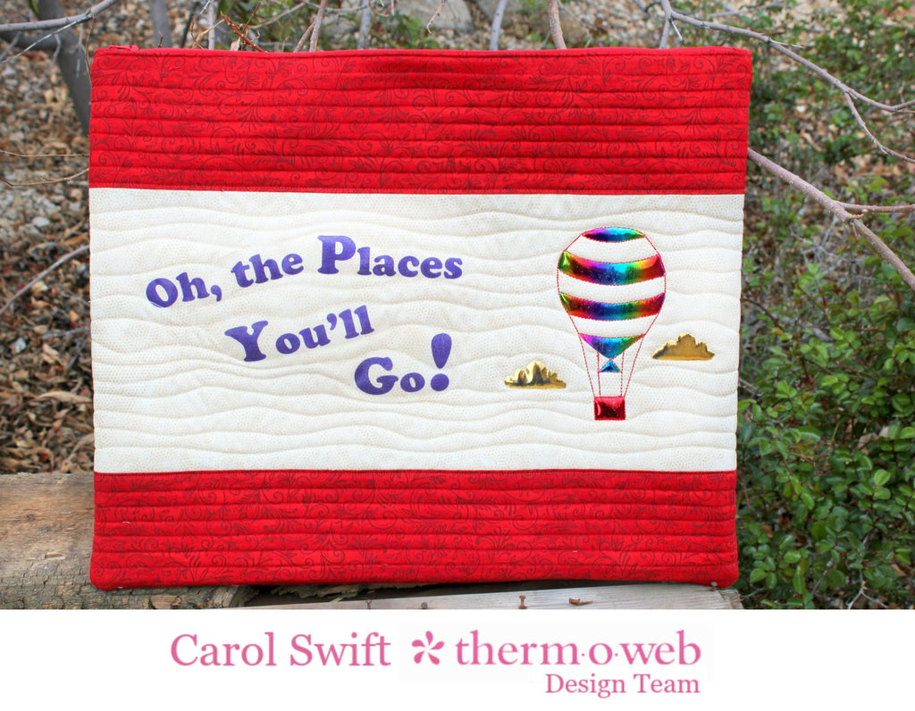 All Zipped Up Deco Foil Graduation Gift