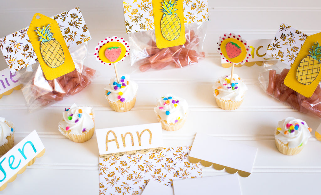 Quick and Easy Foiled Party Favor Supplies with Gina K Designs!