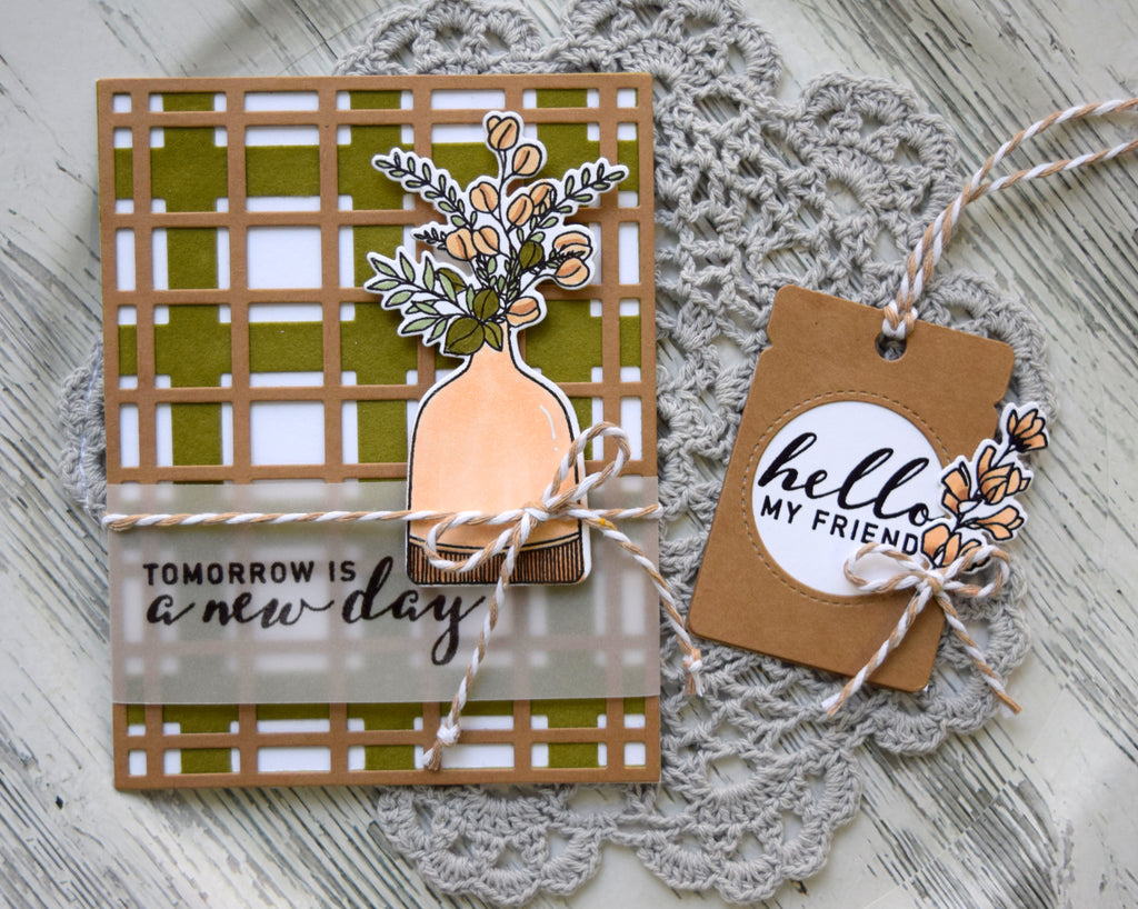 Friendship Cards with Deco Foil Flock and Reverse Confetti