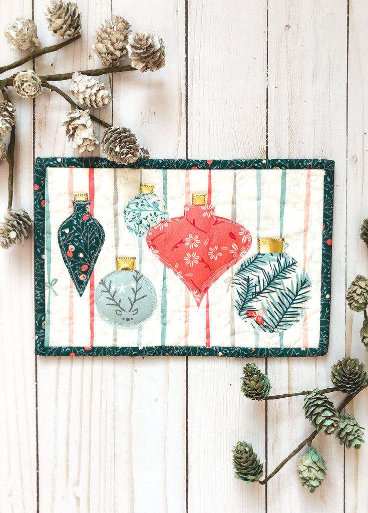 Art Gallery Fabric Vintage Ornament Mug Rug