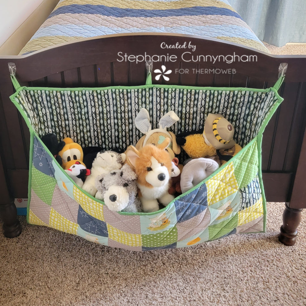 Scrappy Fabric Bed Caddy