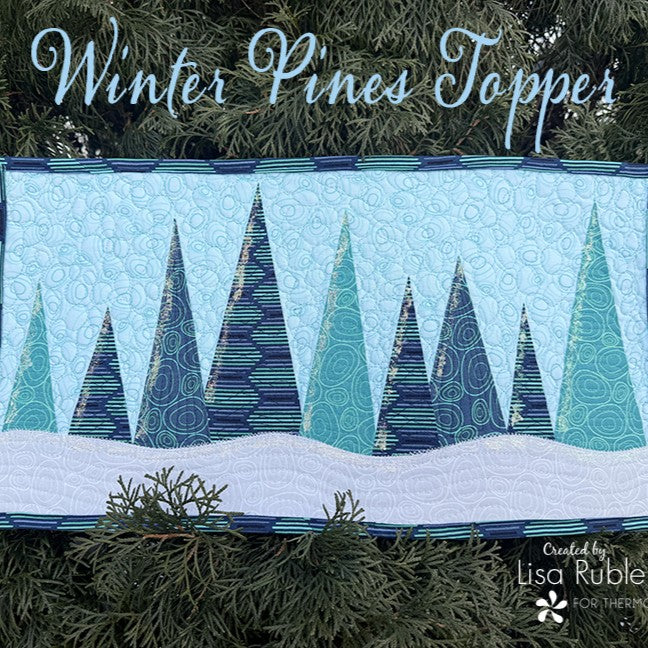 Facebook Live: Winter Pines with Sparkle Paste
