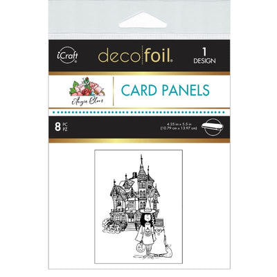 Deco Foil Card Panels by Angie Blom - BOO TO YOU