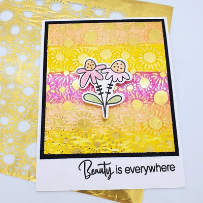 Therm O Web Brutus Monroe Foil Transfer Sheets, Gold Star 19163