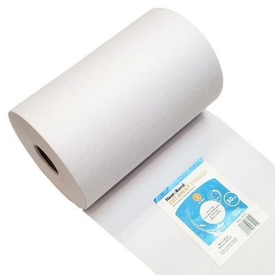 Therm O Web Cut Away Machine Embroidery Stabilizer by HeatnBond - 10 inch x 50 yard Roll Medium Weight 2.5 Ounce Q7514