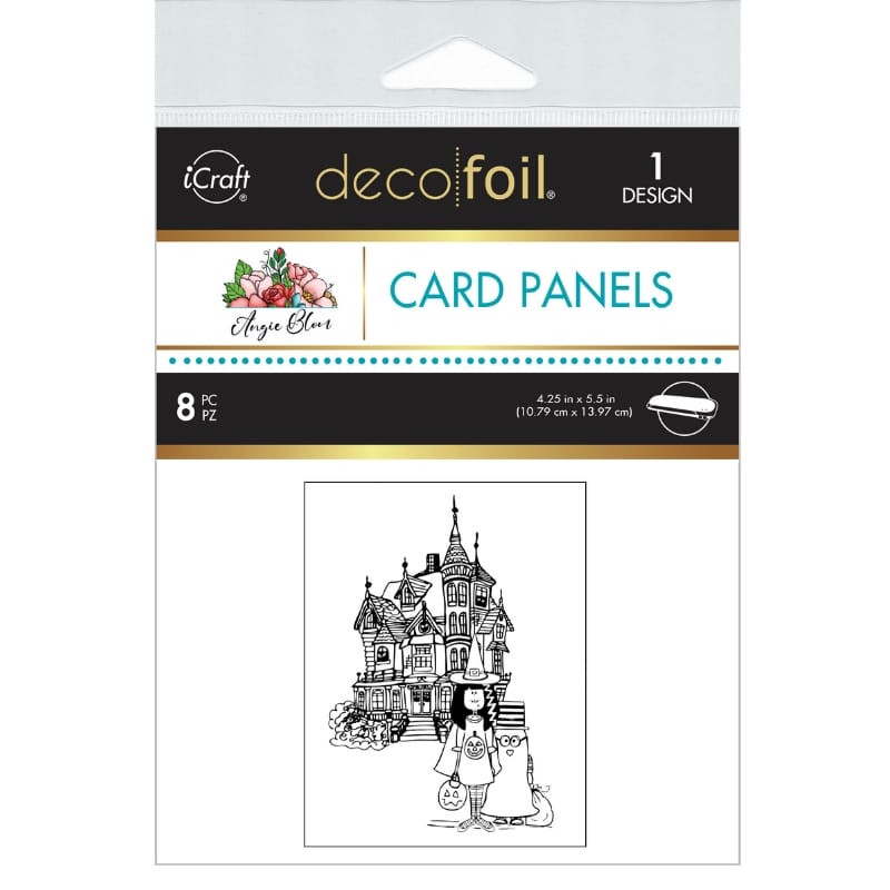 Therm O Web Deco Foil Card Panels by Angie Blom - BOO TO YOU 5740