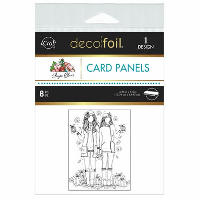 Therm O Web Deco Foil Card Panels by Angie Blom - HELLO FALL GIRLS 5743