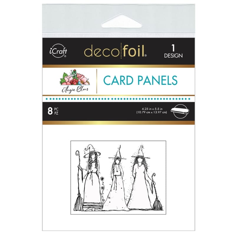 Therm O Web Deco Foil Card Panels by Angie Blom - WUTCH TRIO 5741
