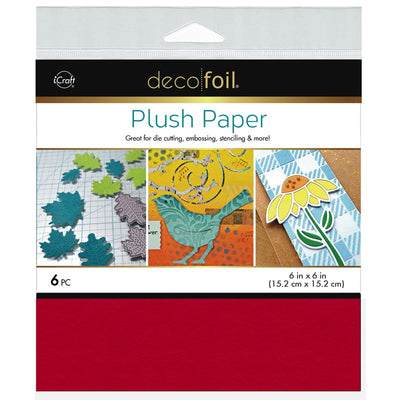 Therm O Web Deco Foil Plush Paper, Cherry Red 5675
