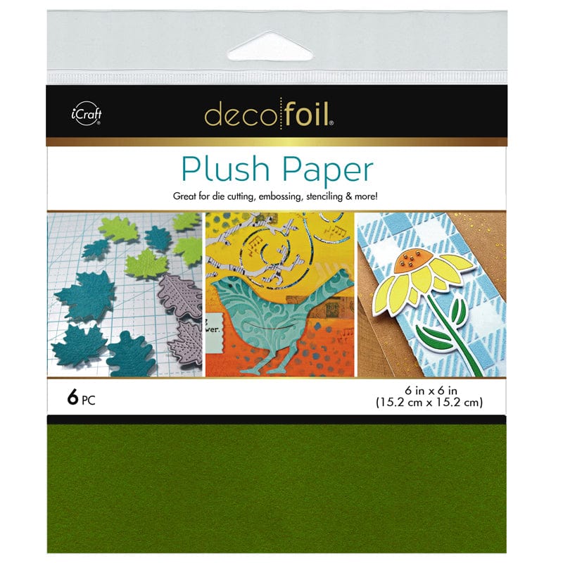 Therm O Web Deco Foil Plush Paper, Pine Green 5680