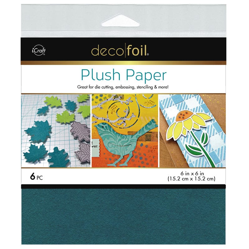 Therm O Web Deco Foil Plush Paper, Teal Waters 5682