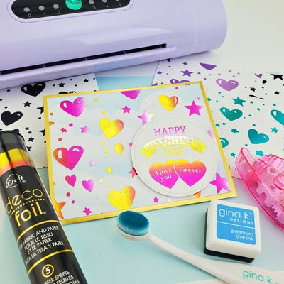 Therm O Web Deco Foil Toner Card Fronts - Cupid's Arrow 5730