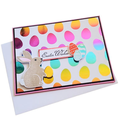 Therm O Web Deco Foil Toner Card Fronts - Eggcellent Easter 5686