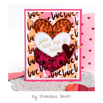 Therm O Web Deco Foil Toner Card Fronts - Endless Love 5683