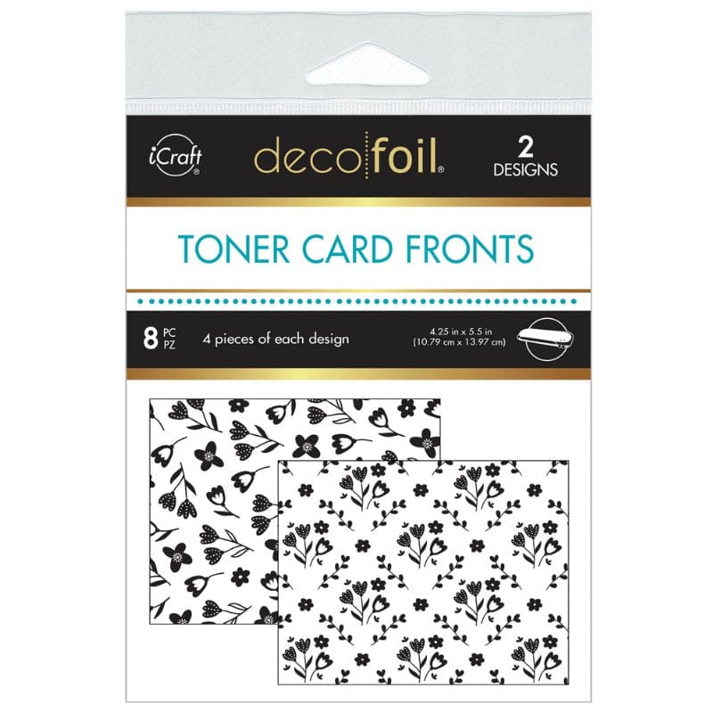 Therm O Web Deco Foil Toner Card Fronts - FRESH FLORALS 5733