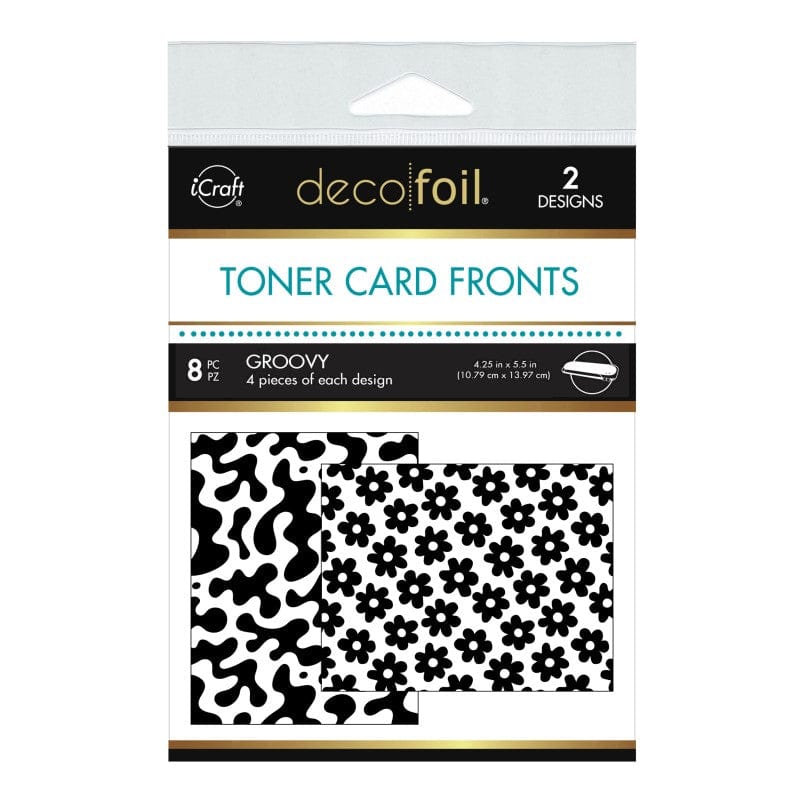 Therm O Web Deco Foil Toner Card Fronts - Groovy 5689