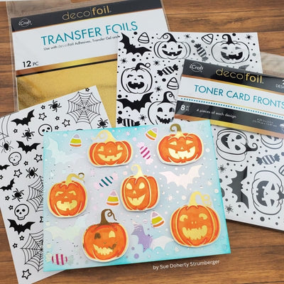Therm O Web Deco Foil Toner Card Fronts - HALLOWEEN MASHUP 5737