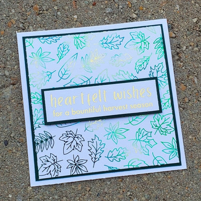Therm O Web Deco Foil Toner Card Fronts - Harvest 5693