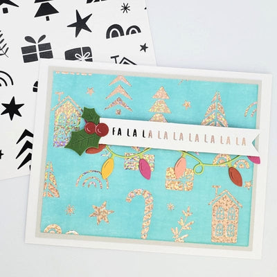 Therm O Web Deco Foil Toner Card Fronts - Holiday Rush 5703