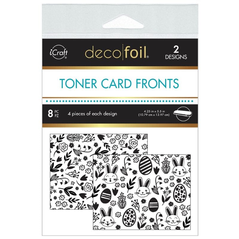 Therm O Web Deco Foil Toner Card Fronts - HOPPY SPRING 5732`