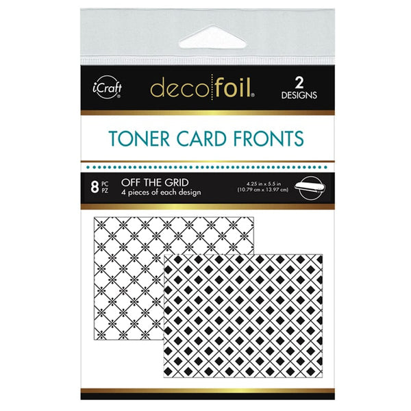 Deco Foil Toner Sheets + Card Fronts