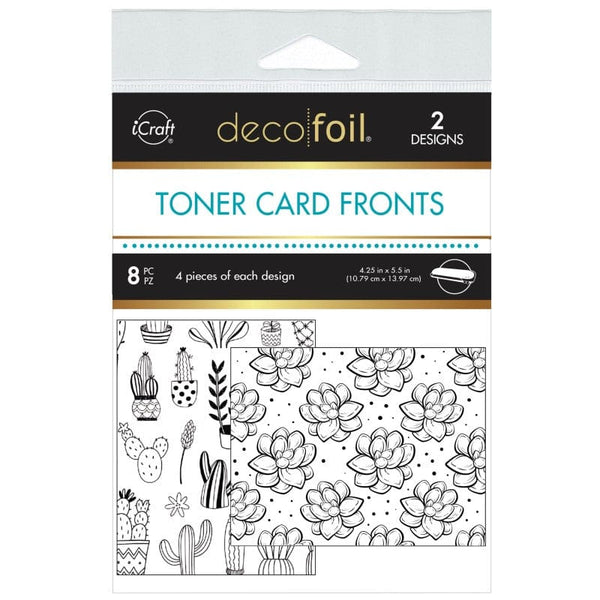 Deco Foil Toner Card Fronts - So Succulent – thermoweb.com