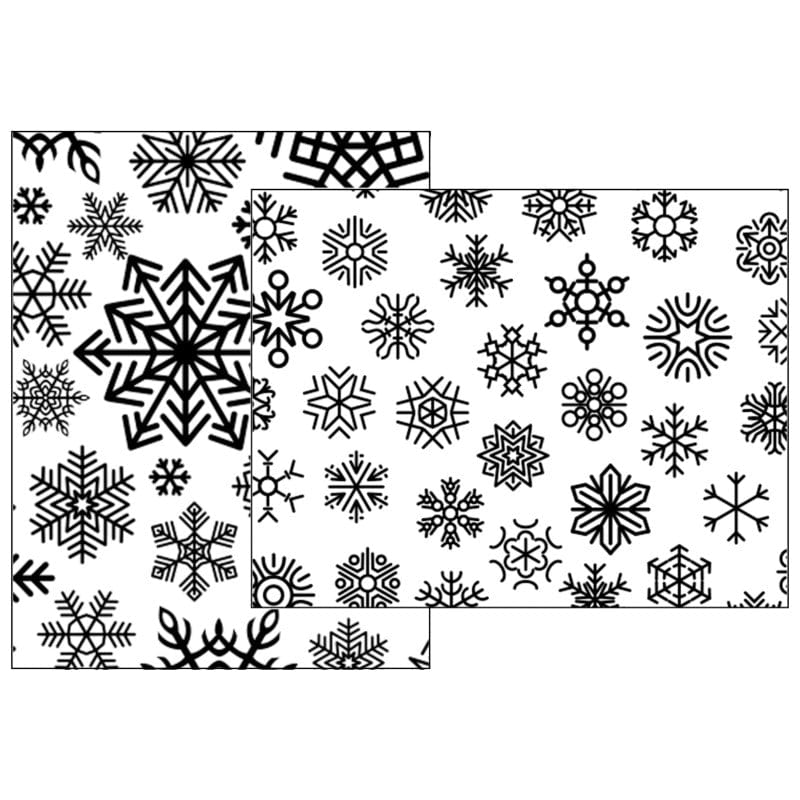 Deco Foil Toner Card Fronts - Winter Sparkle – thermoweb.com