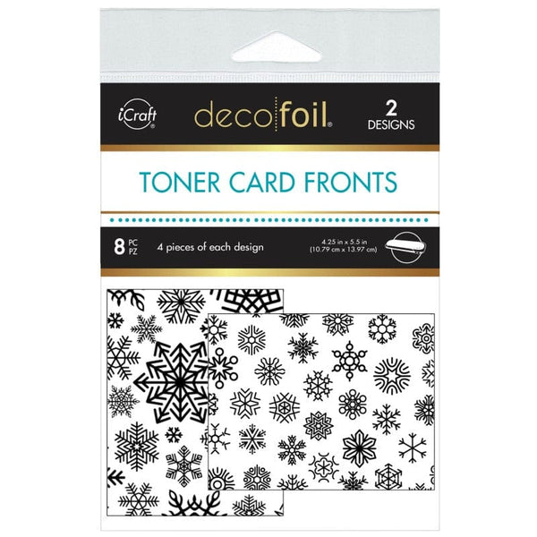 Deco Foil Toner Card Fronts - Winter Sparkle – thermoweb.com