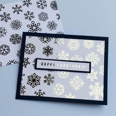 Therm O Web Deco Foil Transfer Sheets 6 in x 6 in (12 sheets) - Birch 5698