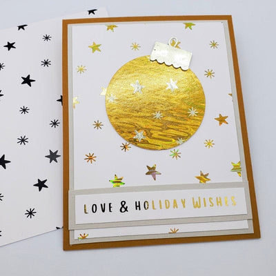 Therm O Web Deco Foil Transfer Sheets 6 in x 6 in (12 sheets) - Firelight 5969