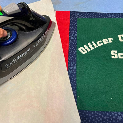 Therm O Web EZ-TEE Woven Fusible Stabilizer Pack (Black), 14 in x 25 ft Q2172