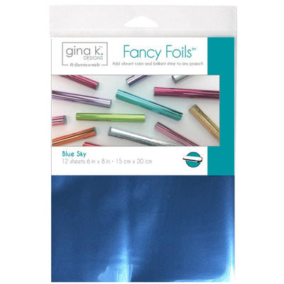 Therm O Web Gina K. Designs Fancy Transfer Foil, Blue Sky 18210