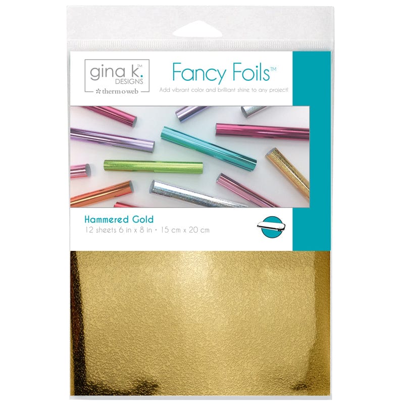 Therm O Web Gina K. Designs Fancy Transfer Foil, Hammered Gold 18234