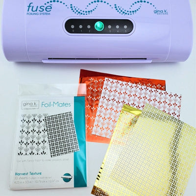 Therm O Web Gina K. Designs Foil-Mates™ Remix 4.25 in. x 5.5 in. (10 sheets) - HARVEST TEXTURE 18233