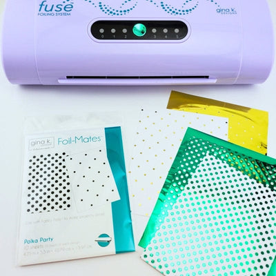 Therm O Web Gina K. Designs Foil-Mates™ Remix 4.25 in. x 5.5 in. (10 sheets) - POLKA PARTY 18225