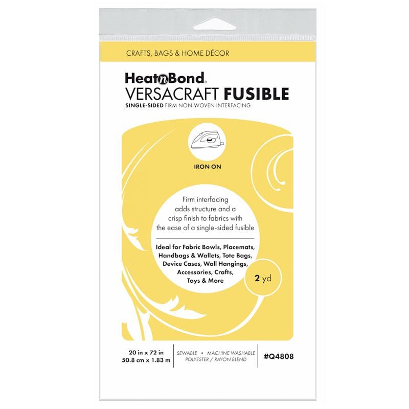 Therm O Web HeatnBond VersaCraft Firm Non-Woven Single-Sided Fusible Pack, 20 in x 2yd Q4808.2072