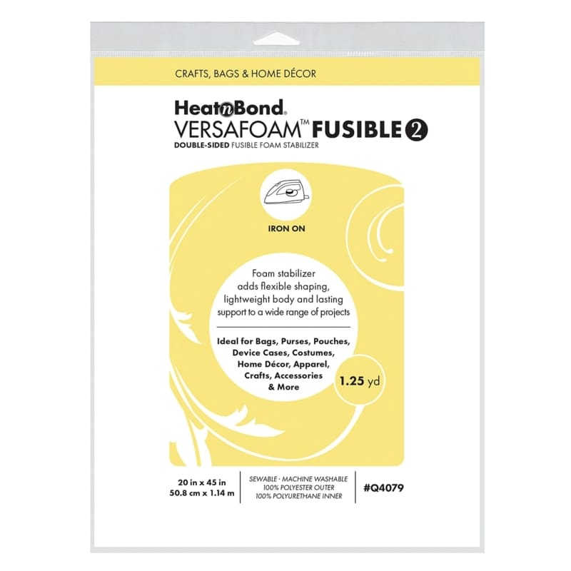 Therm O Web HeatnBond VersaFoam Double-Sided Fusible Foam Stabilizer, 20 in x 45 in pack Q4079.2045