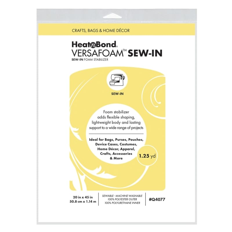 Therm O Web HeatnBond VersaFoam Sew-In Foam Stabilizer, 20 in x 45 in pack Q4077.2045