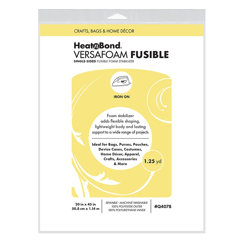 Therm O Web HeatnBond VersaFoam Single-Sided Fusible Foam Stabilizer, 20 in x 45 in pack Q4078.2045
