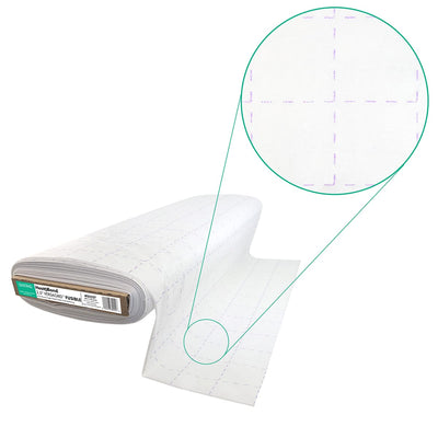 Therm O Web HeatnBond VersaGrid Fusible Non-Woven 2.5 inch Grid, 48 in
