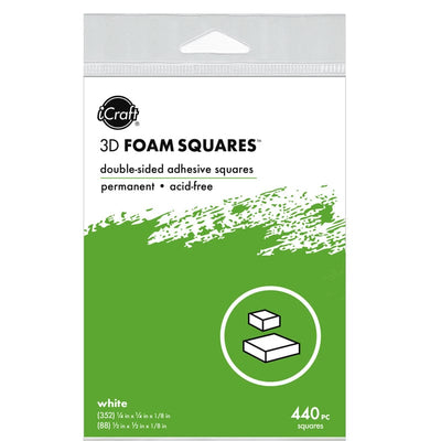 24-48 Sheets 3D Double Sided Adhesive Foam Squares Adhesives 1/2Mm for  Adding Dimension To Cards Permanent Dimensional Adhesives