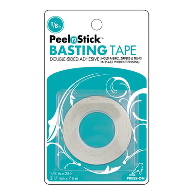 Therm O Web PeelnStick Basting Tape Double-Sided Adhesive 1/8 in x 25 ft 3533