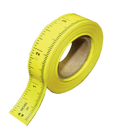 Therm O Web PeelnStick Removable Ruler Tape Imperial + Metric, 1/2 in x 10 yds 3352