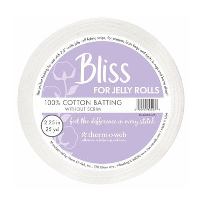 thermoweb.com Bliss for Jelly Rolls 100% Cotton 2.25&nbsp;in&nbsp;x&nbsp;25&nbsp;yd BC400.B14-25