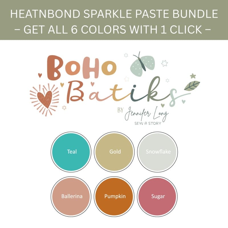thermoweb.com Boho Batiks Sparkle Paste Bundle