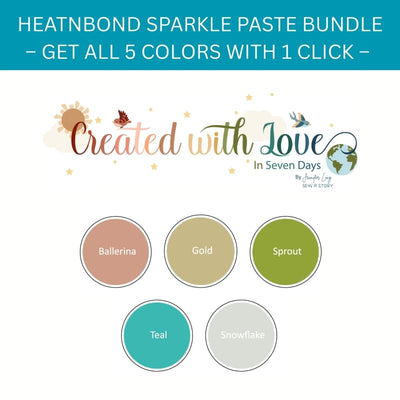 thermoweb.com Created With Love Sparkle Paste Bundle