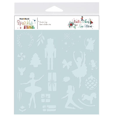 thermoweb.com HeatnBond Sew a Story, LTD by Jennifer Long 6 in x 6 in Stencil - Nutcracker Tradition 19180