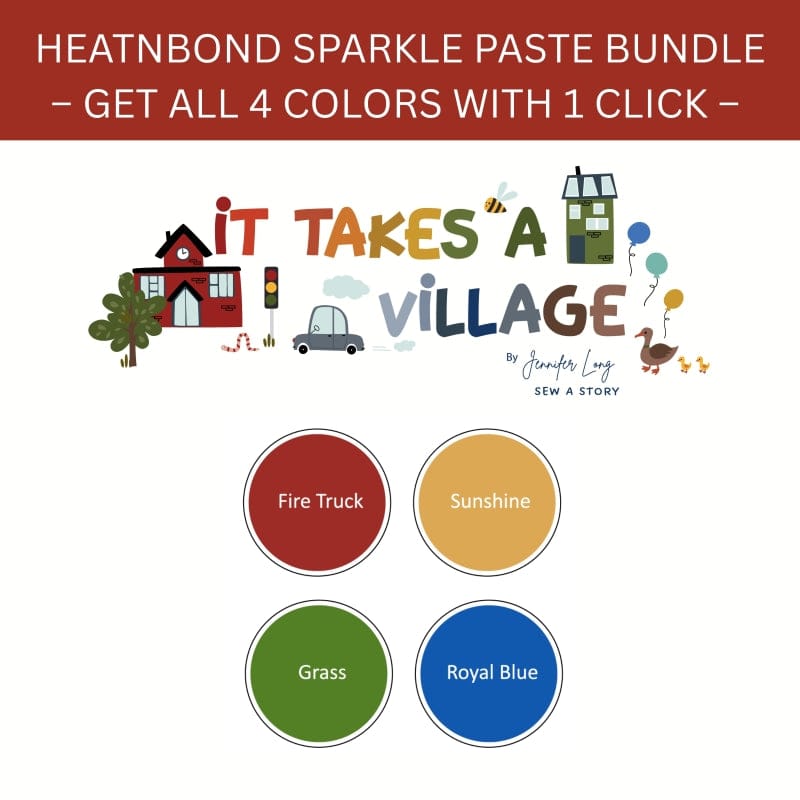 thermoweb.com It Takes A Village Sparkle Paste Bundle