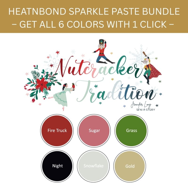thermoweb.com Nutcracker Tradition Sparkle Paste Bundle
